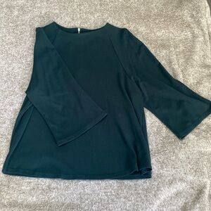 Women’s Green Business Casual Top